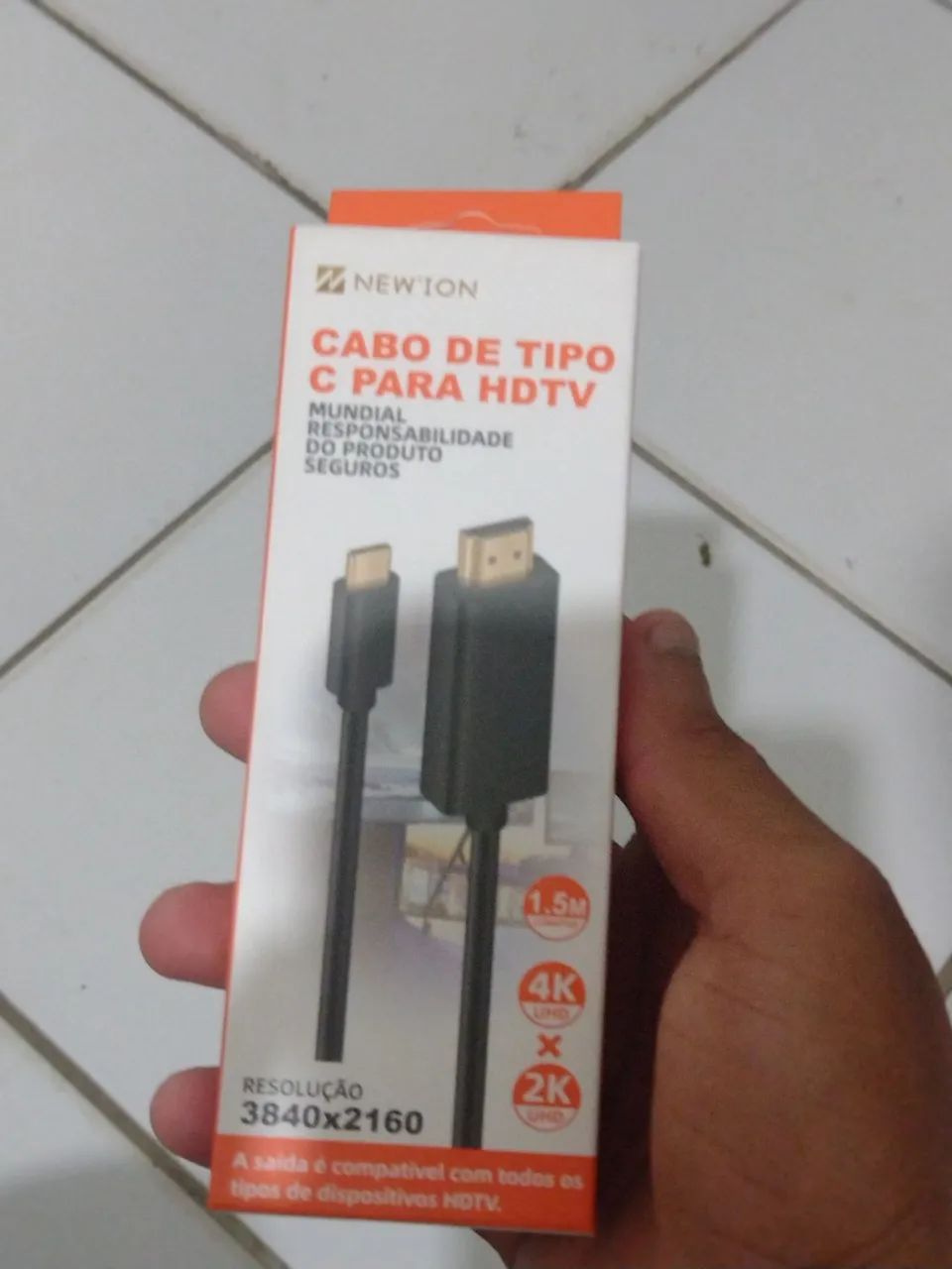 Cabo tipo c para HDTV 