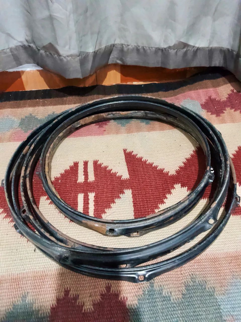 Cascos de Bateria com Aros - Caixa, Tom e Surdo - Foto 5