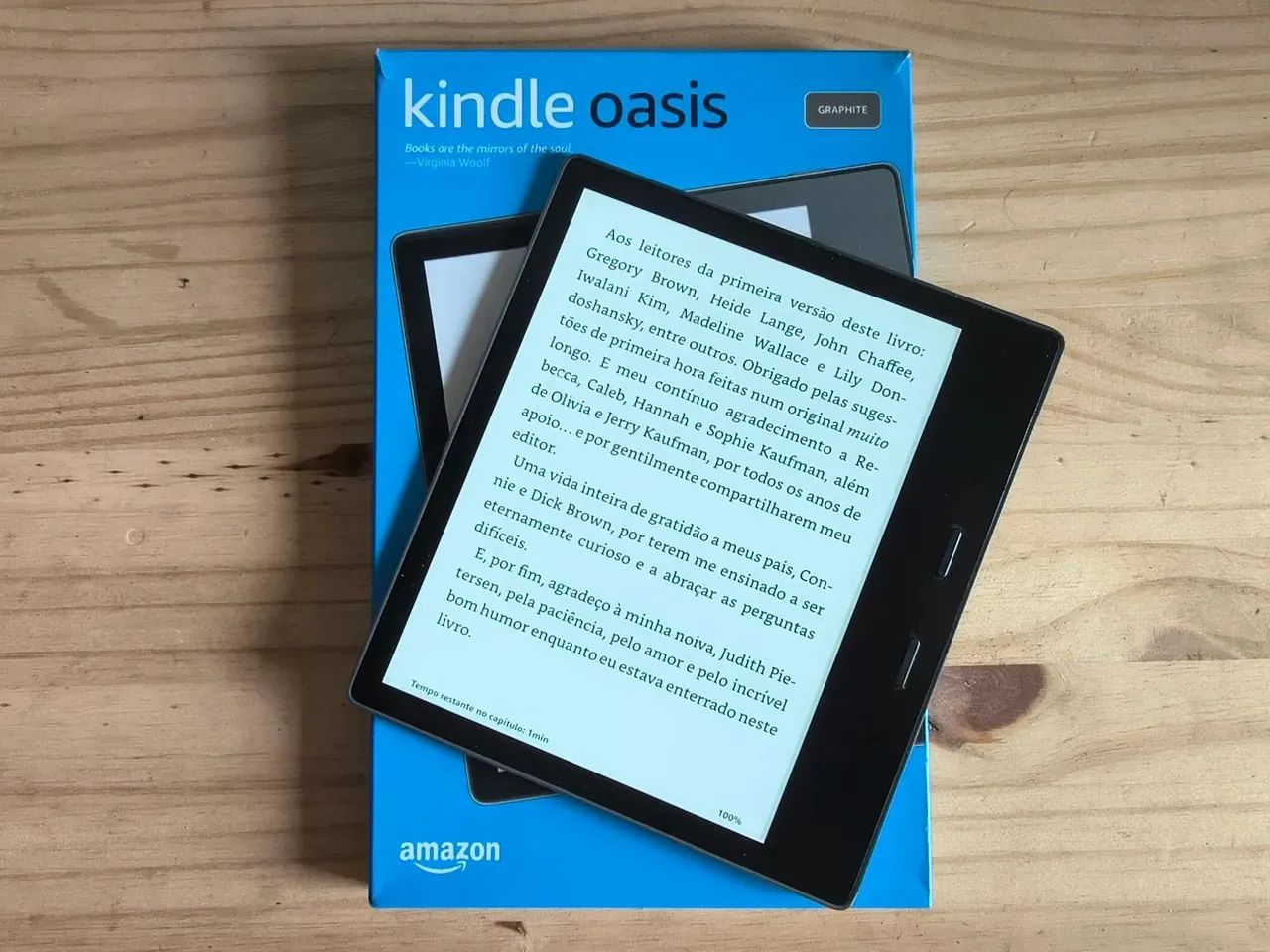 Oportunidade: Kindle Oasis em estado de novo!! - Foto 2