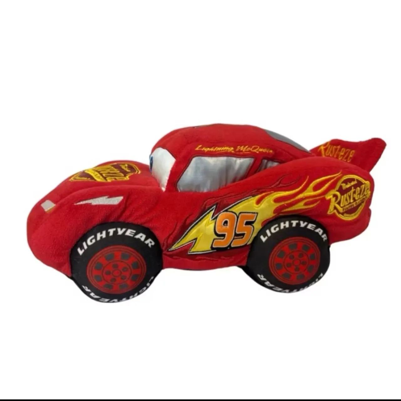 Pelúcia Lightning mcqueen/relampâgo mcqueen  - Foto 2