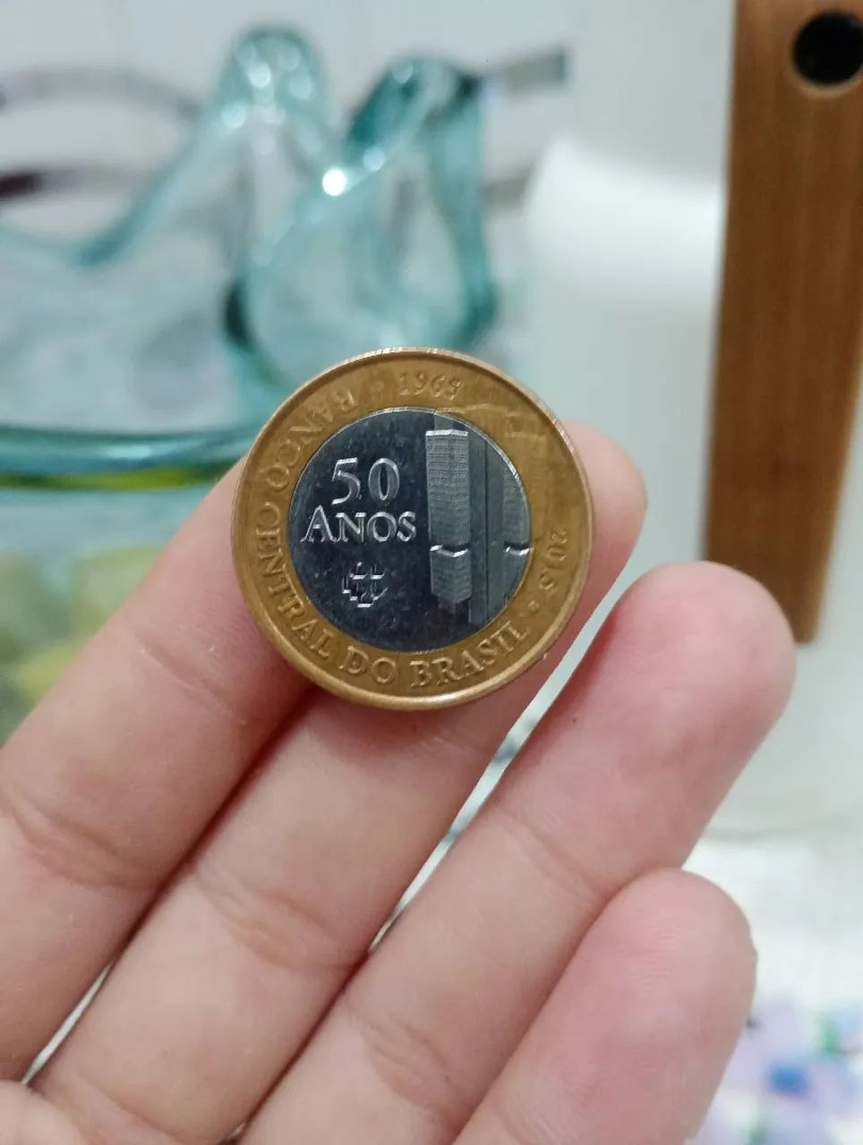 Moeda valiosa 50 anos 2015 - Foto 2