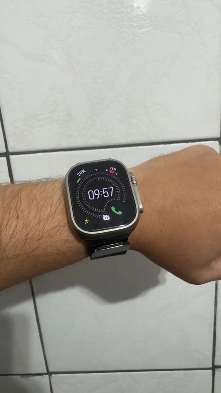 Apple Watch Ultra 2 com caixa e pulseiras - Foto 3