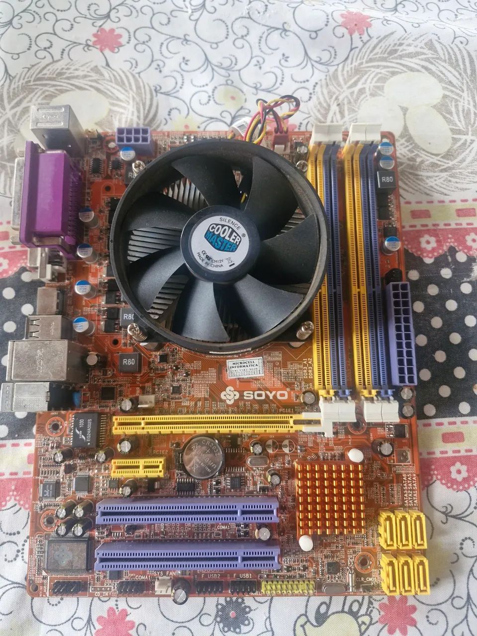 Kit intel i5 4/4 + placa mãe funcionando 100%
