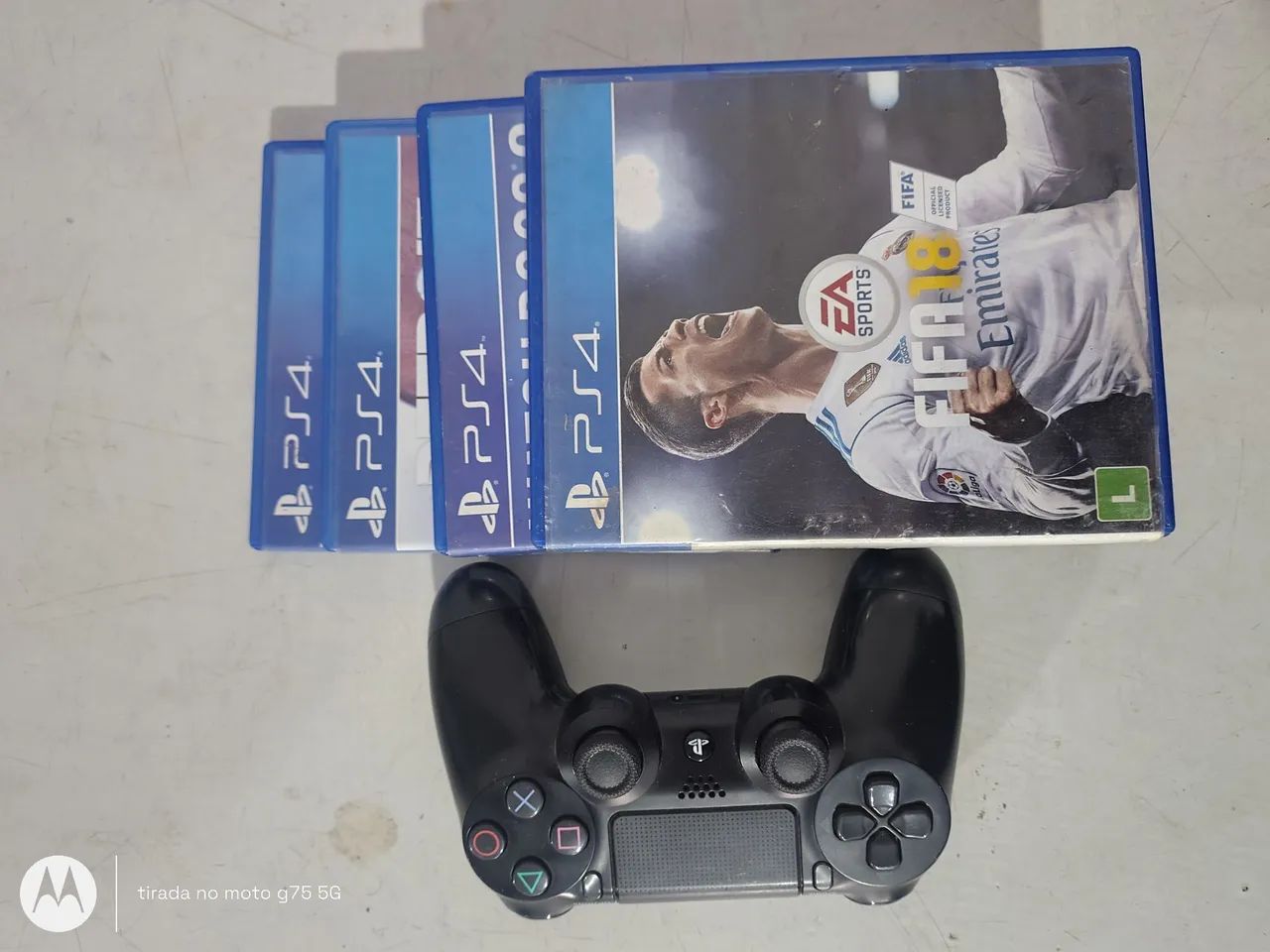 Controle PS4 mais 4 jogos  - Foto 6
