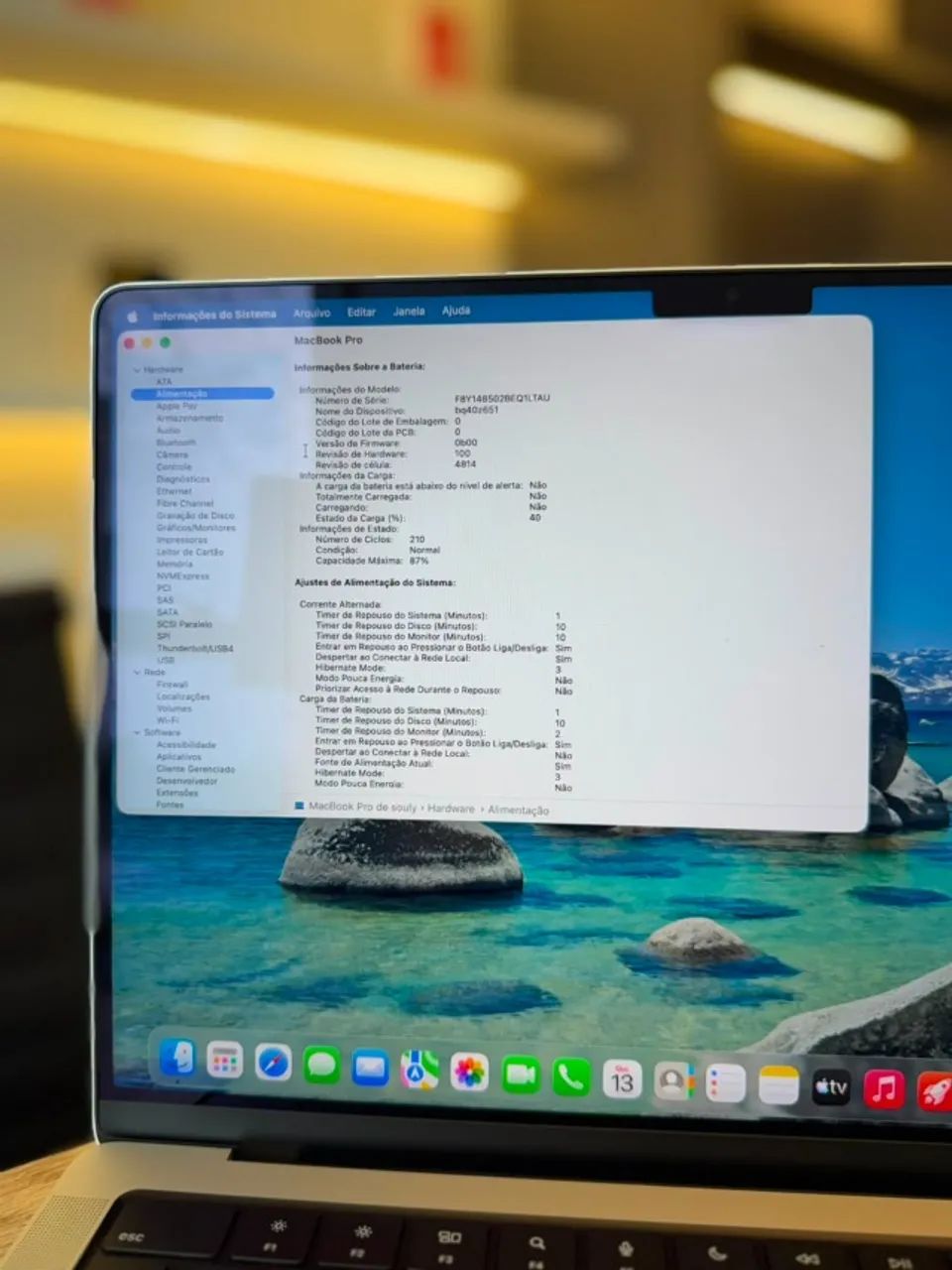 MacBook Pro M1 Max 32GB RAM 1TB 14 Polegadas| Seminovo | Loja Física - Foto 3