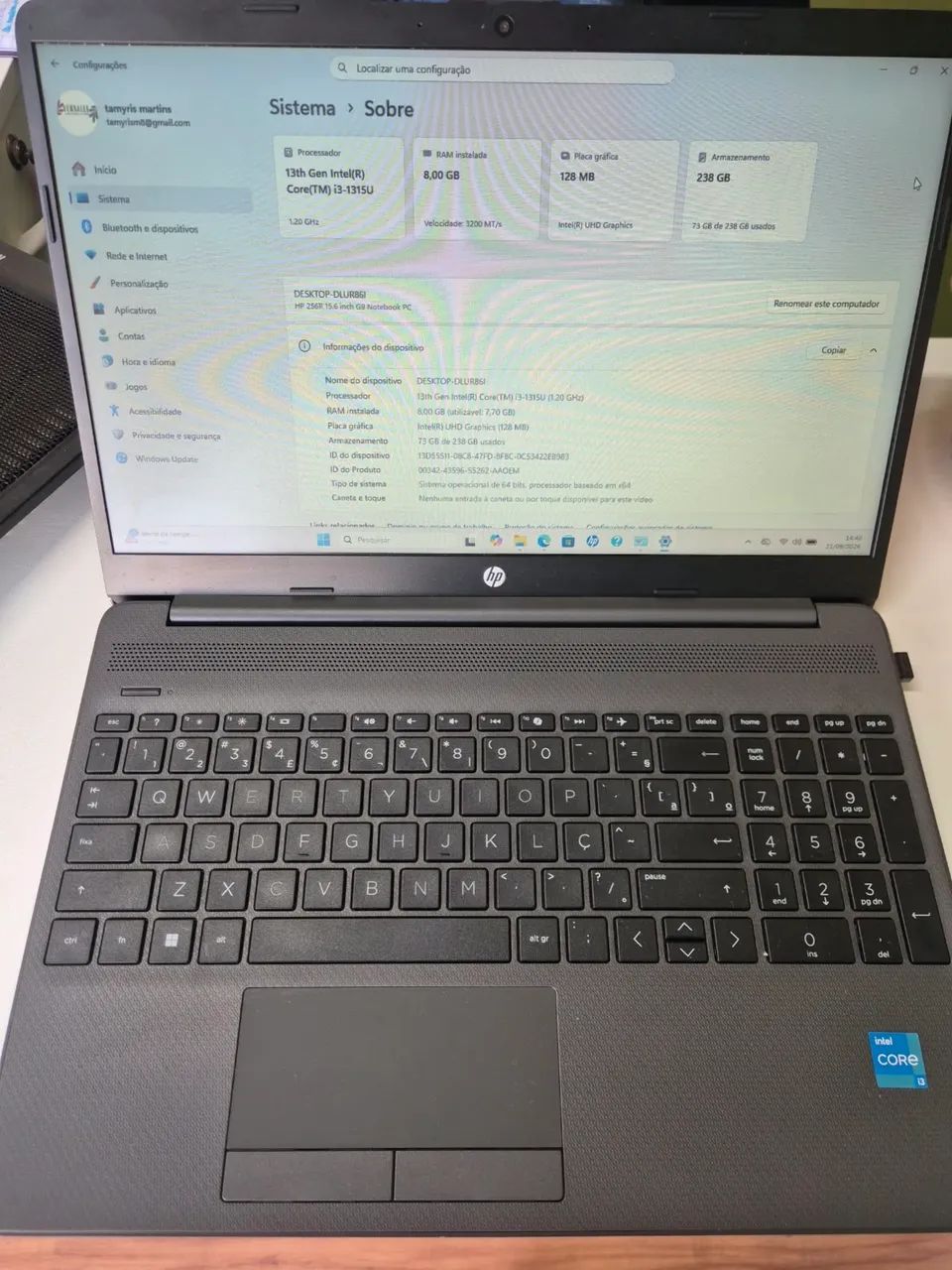 Notebook HP i3 - Foto 4