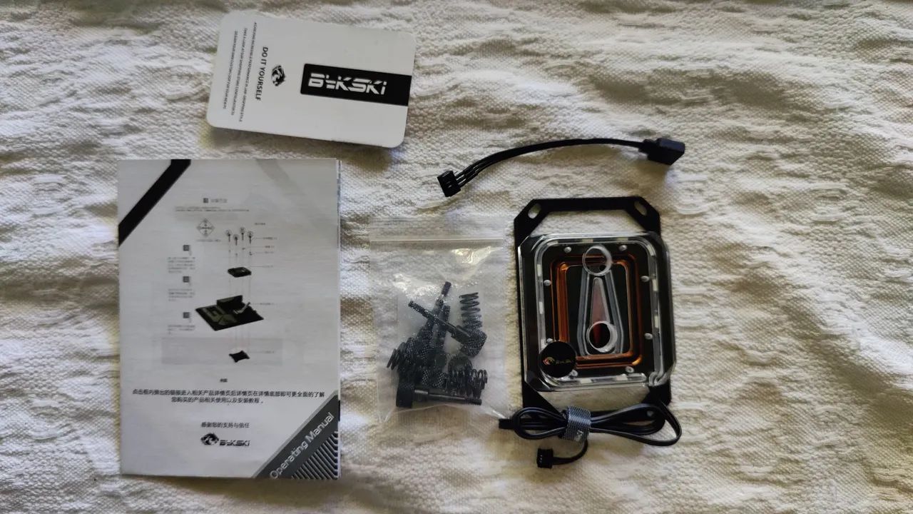 Bloco watercooler cpu bykski amd (AM4 e AM5). - Foto 3