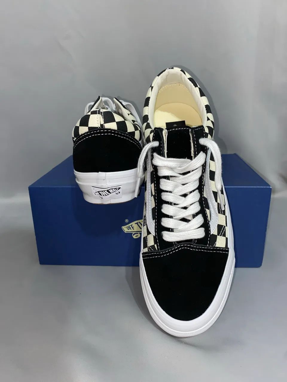 Vans Old Skool LX Checkerboard - original e novo  - Foto 4
