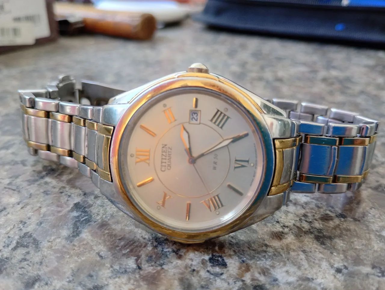 Rel ógio Citizen Quartz Vintage  - Foto 2
