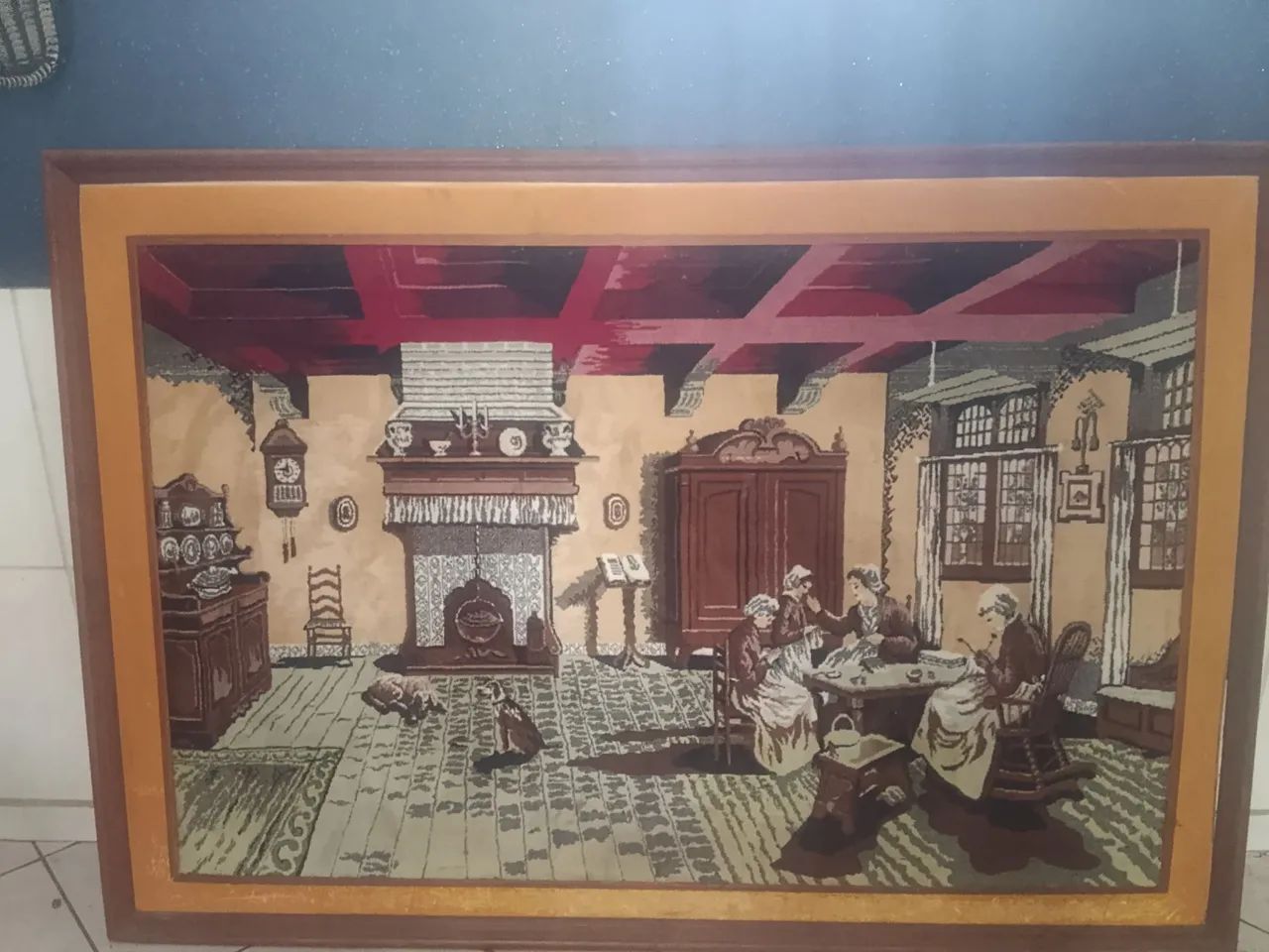 Quadro antigo grande 
