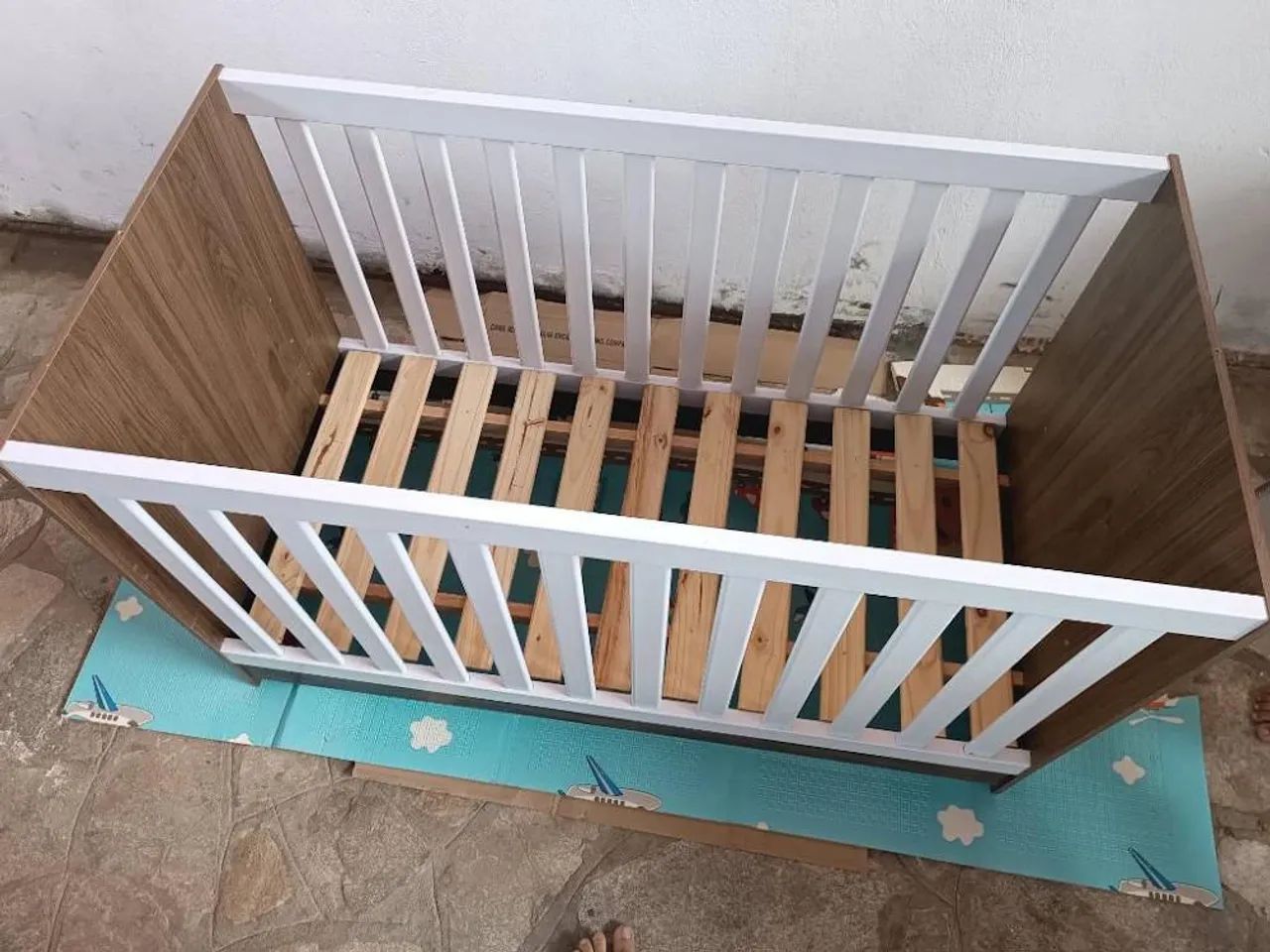 BERÇO COM COLCHÃO INCLUSO E BEBÊ CONFORTO - Foto 4