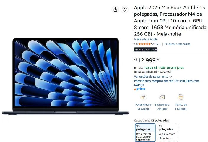MacBook Air 13" M4 (2025) - Foto 5