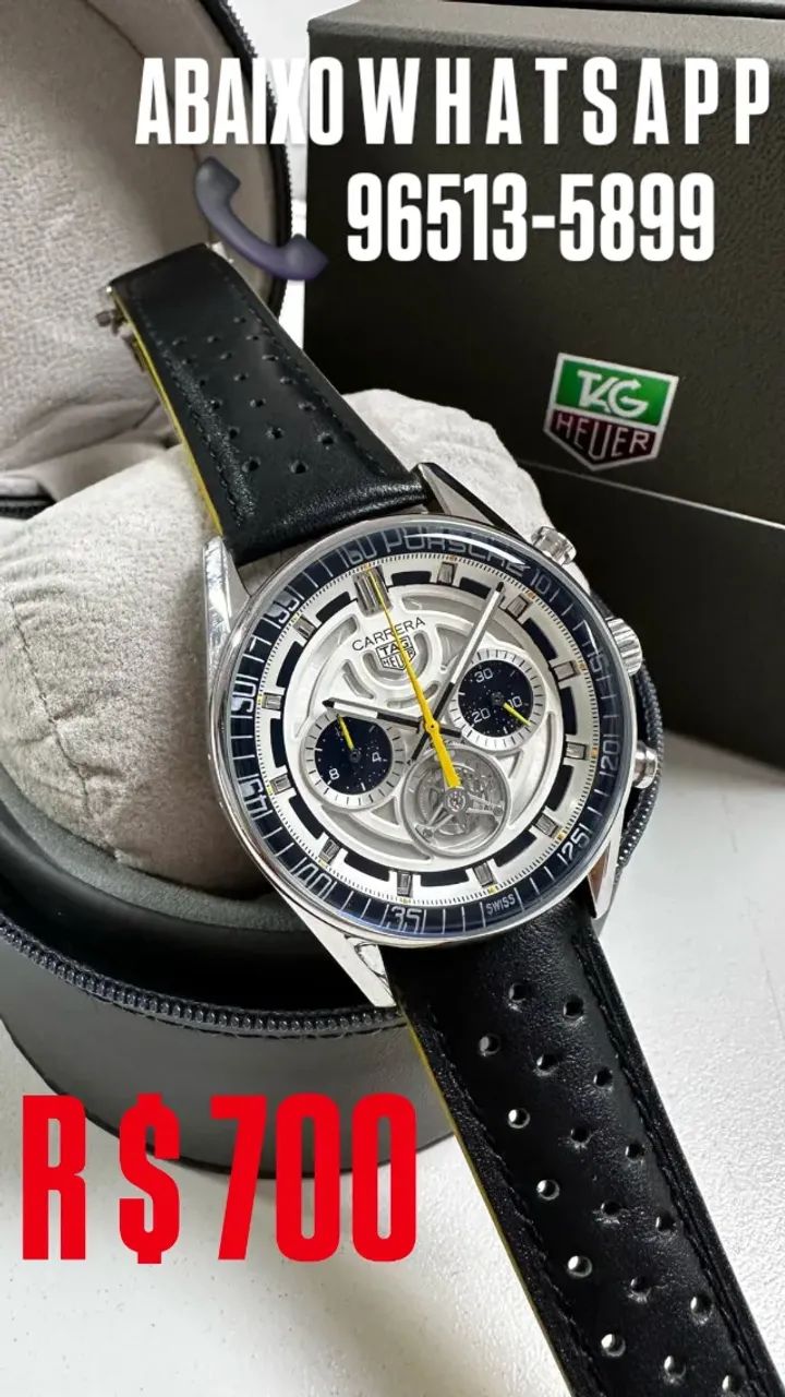 Relógio TAG HEUER CARRERA PORSHE MULTIFUNCIONAL  - Foto 2