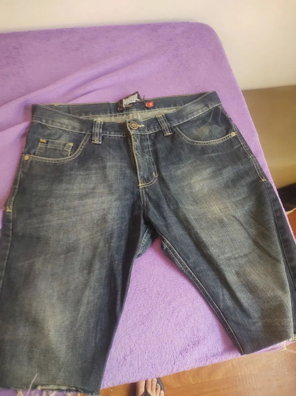 Bermuda jeans masculina.44