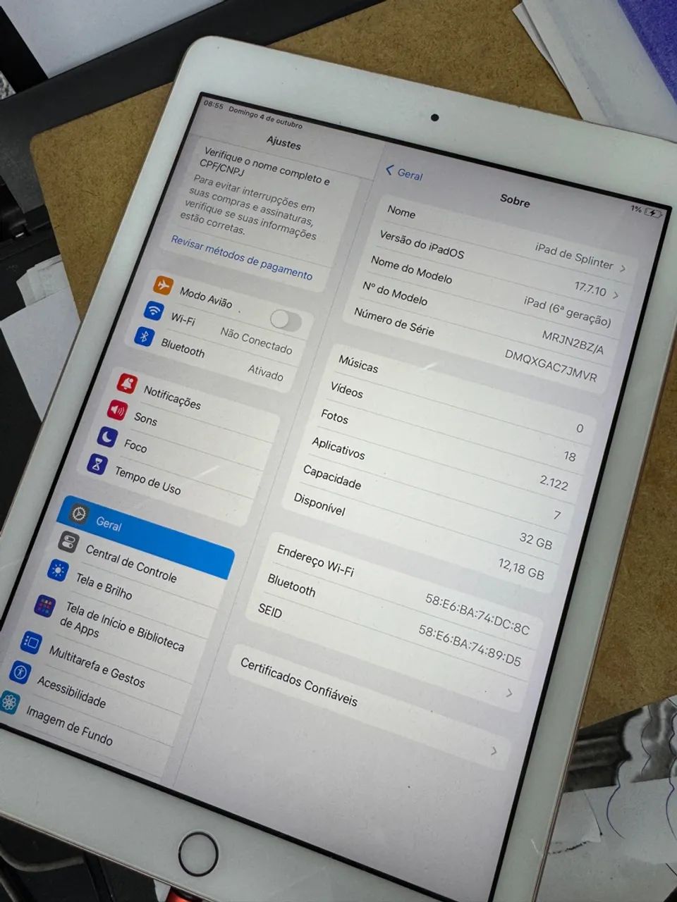 iPad geração 6 - Foto 3