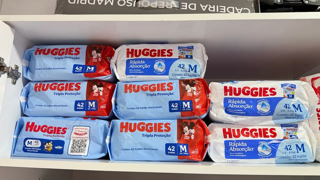 Fralda Huggies M