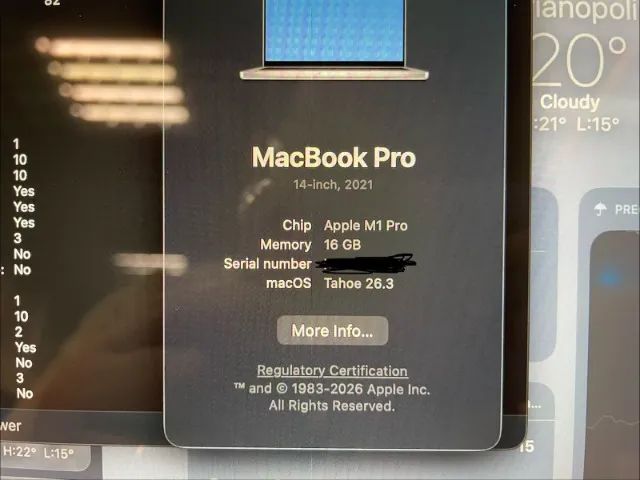 MacBook Pro M1 Pro, 16GB RAM, 1TB SSD - Foto 5