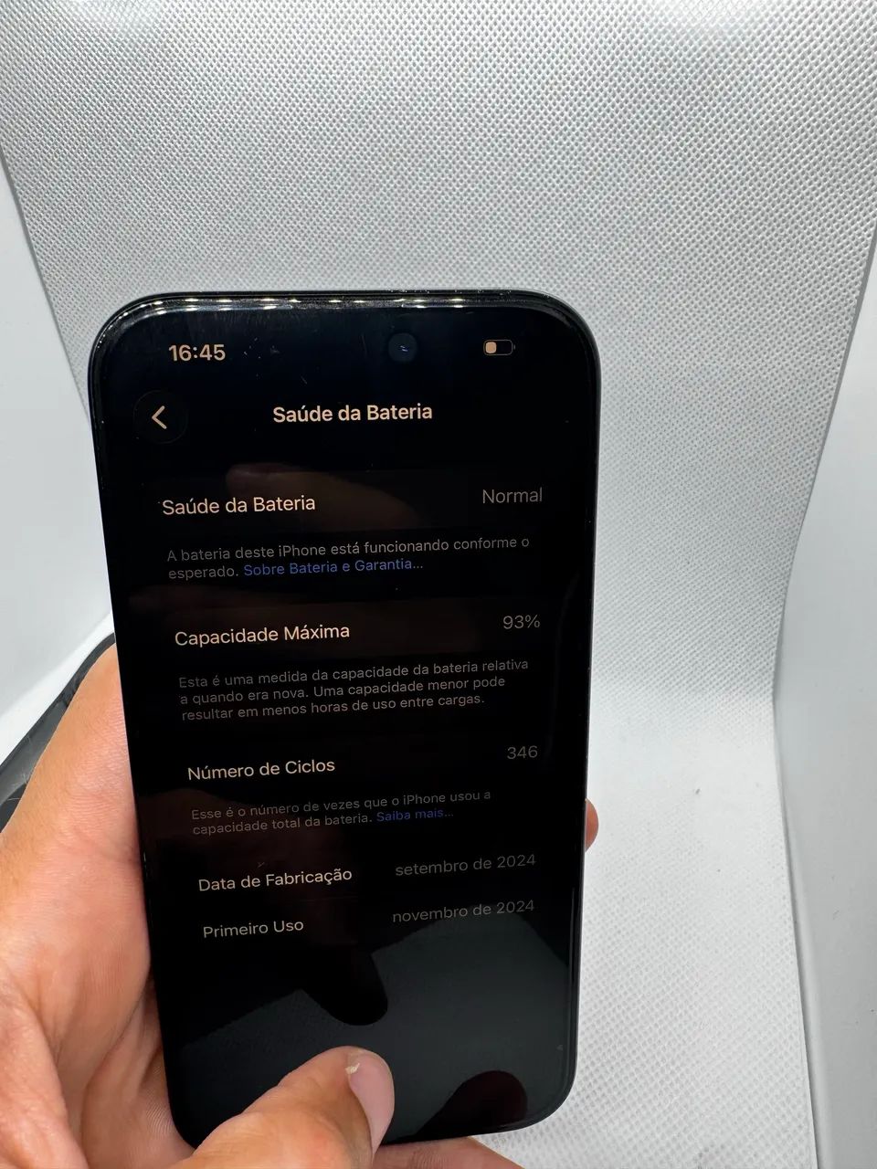 iPhone 16 Seminovo bateria 93% - Celulares e Smartphones