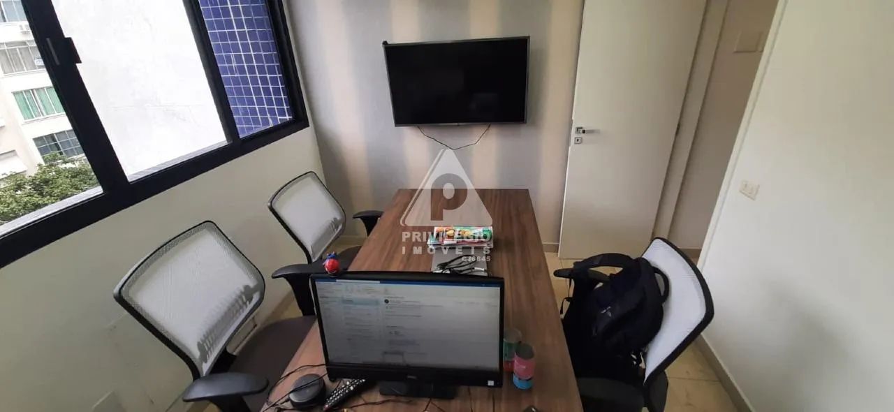 Sala comercial, 4 ambientes, 38 mts, em Ipanema.