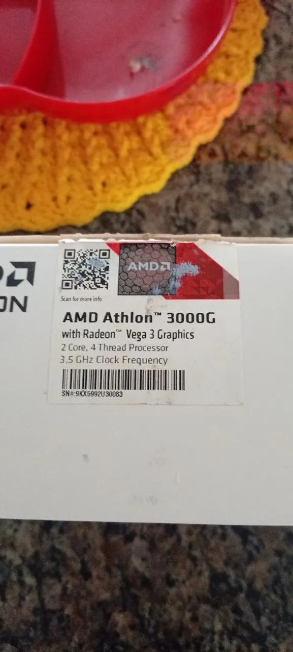 Processador AMD Athlon 3000g - Foto 3