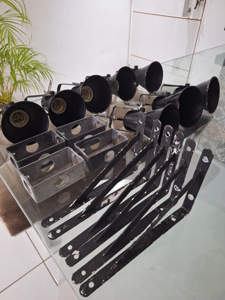 Materiais de iluminação 