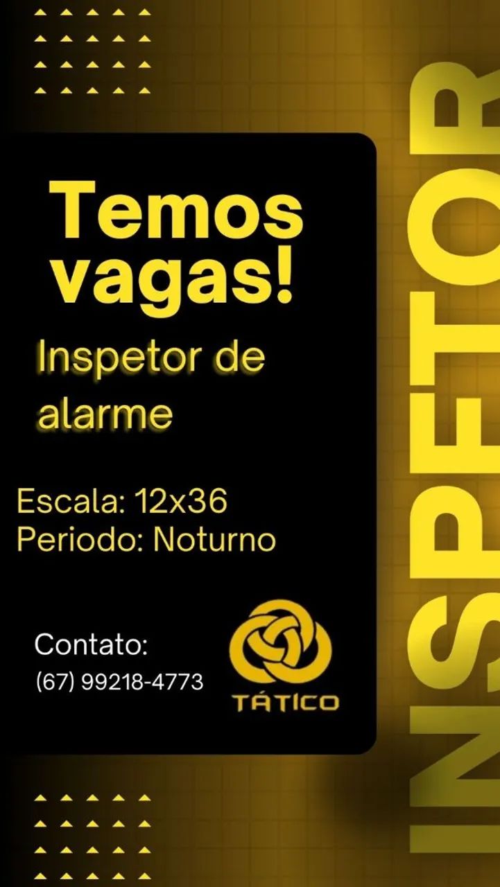 Inspetor de alarme 