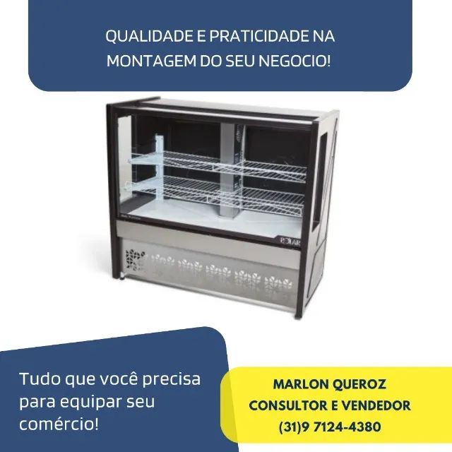 Balcão Refrigerado para Bolos e Tortas 1,25M Polar