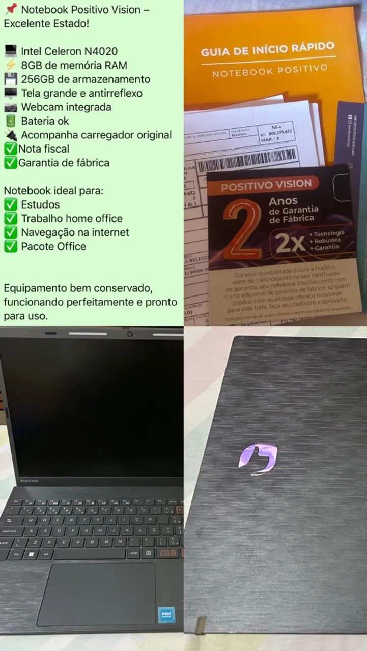 Notebook Positivo na garantia de fábrica !! - Foto 2