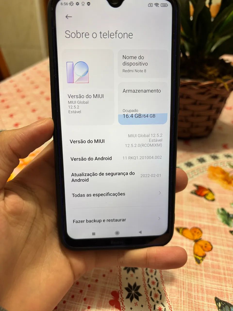 Redmi Note 8 - Azul 64 Gb - Original - Foto 3