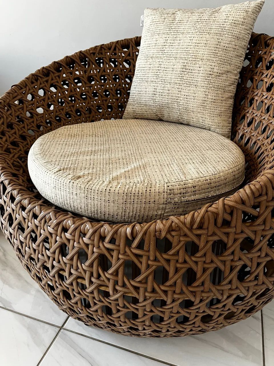 KIT POLTRONAS DE ALUMÍNIO E FIBRA SINTÉTICA  - Foto 4