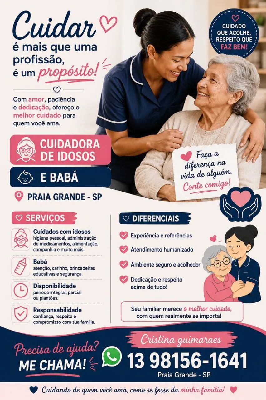 cuidadora e baba - Foto 2