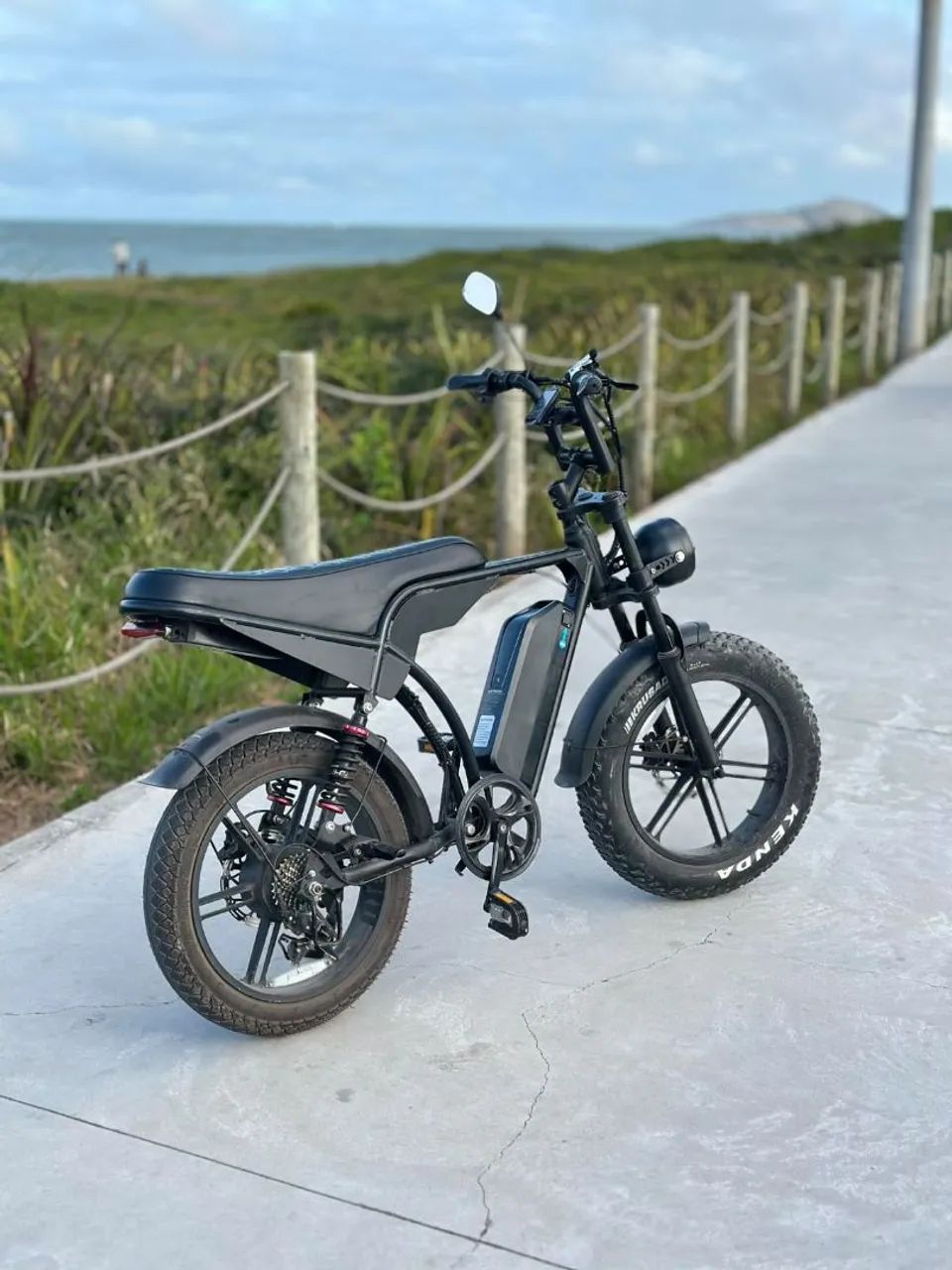 Vendo bike elétrica v8 max - Foto 3