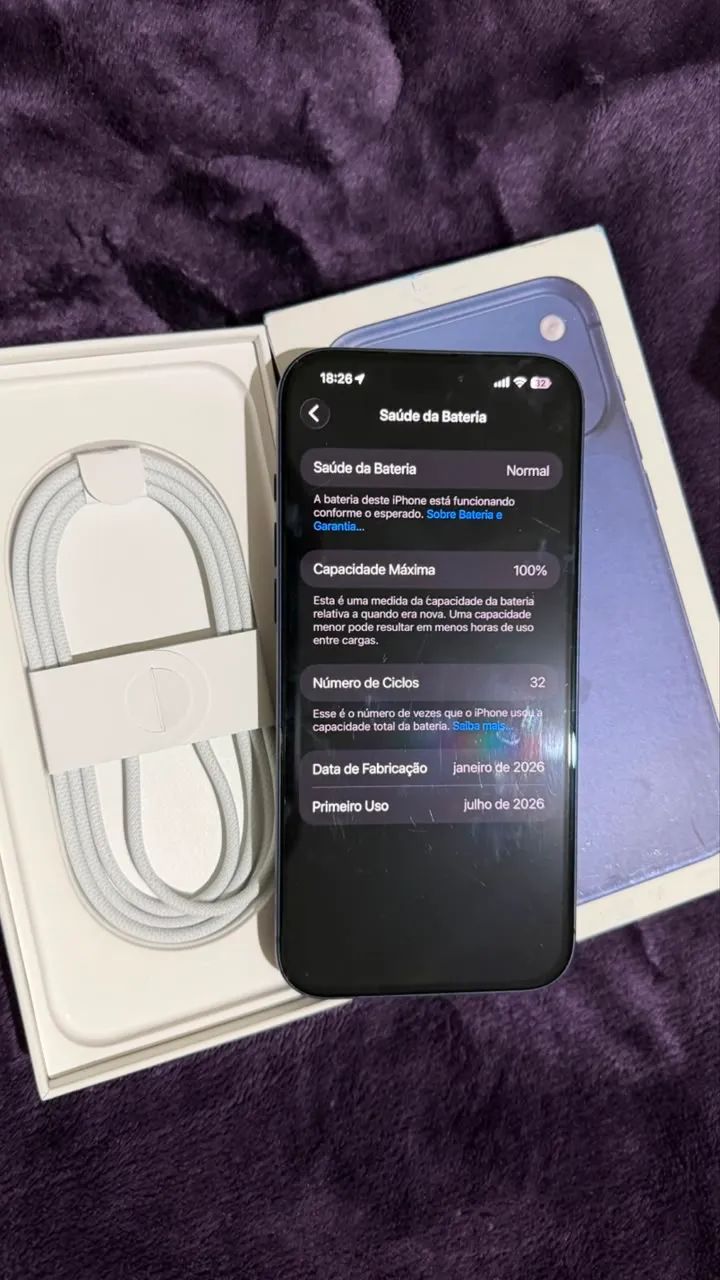 VENDO IPHONE 17 PRO MAX - 1 MÊS DE USO  - Foto 5