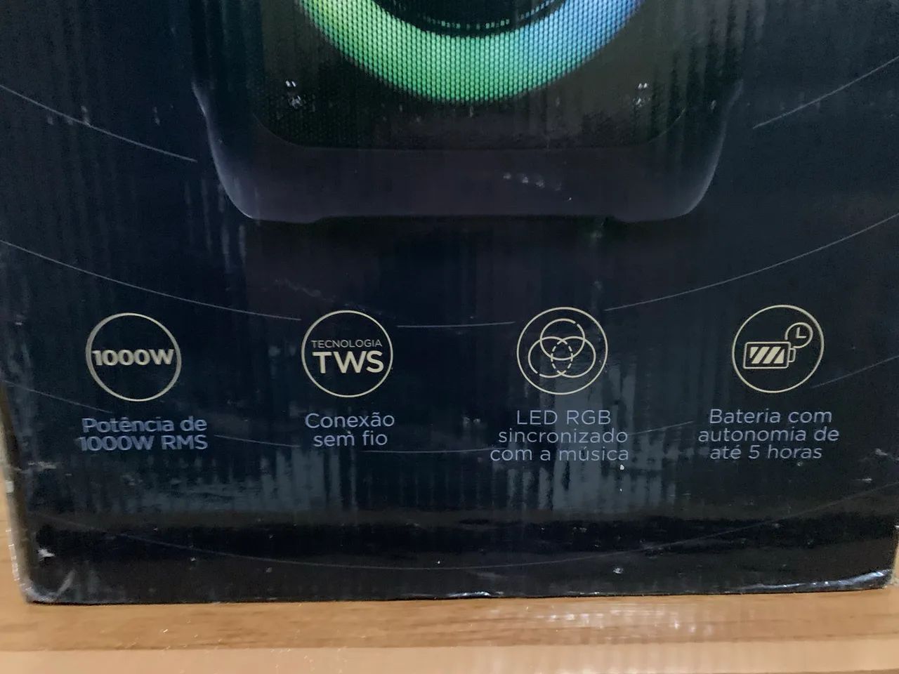 Caixa de som Bluetooth (caixa fechada/nunca foi aberta)  - Foto 2