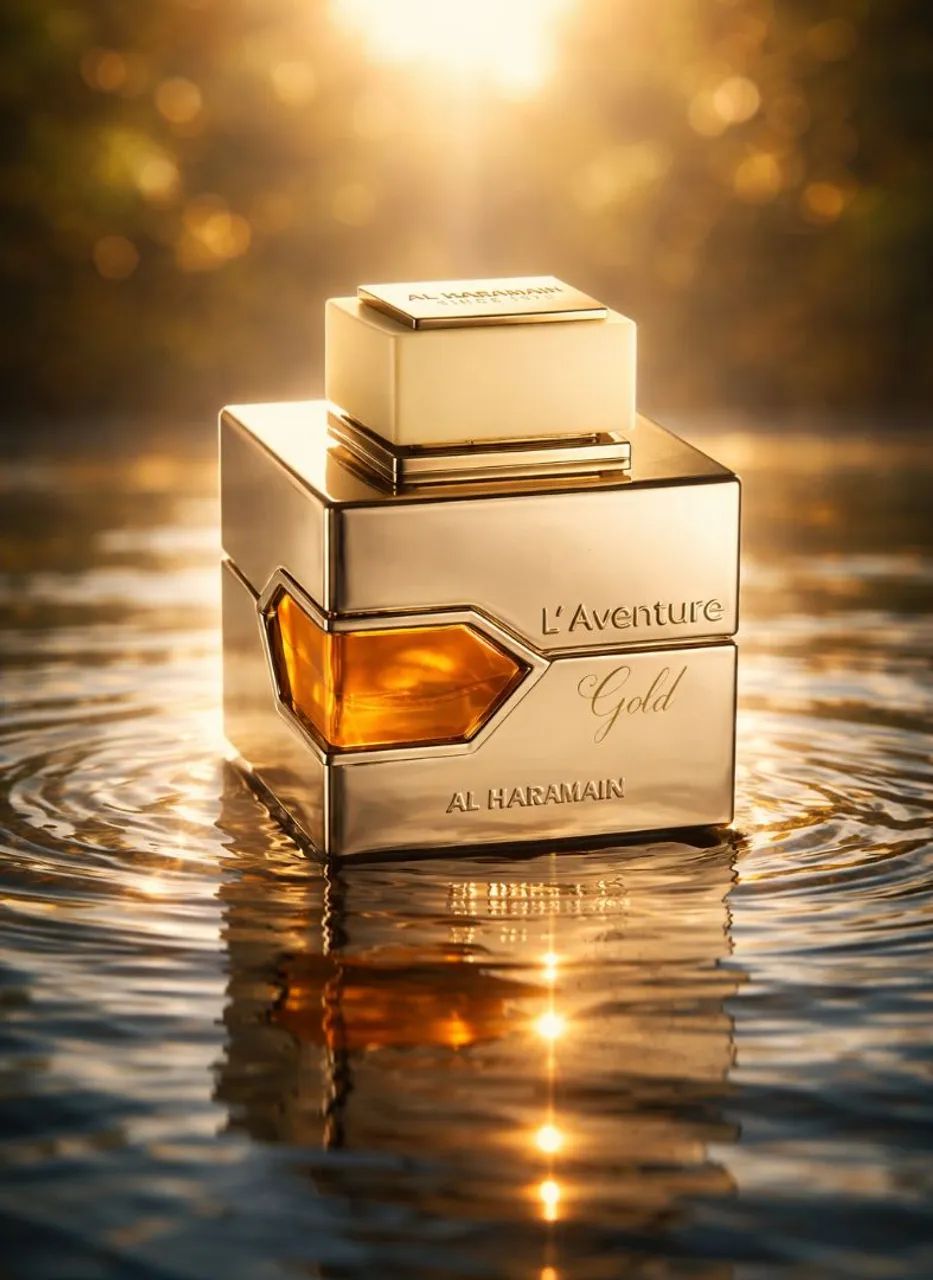 Perfume Árabe L'aventure Gold 100ml Original Lacrado - Foto 2