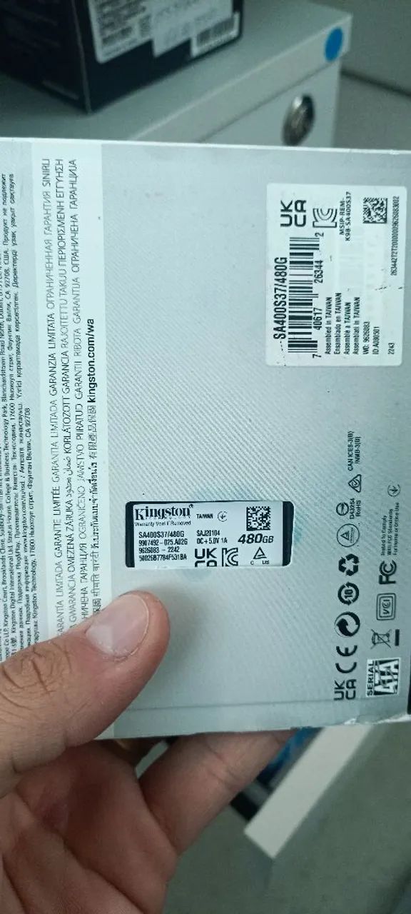 SSD Kingston 480GBs  - Foto 2