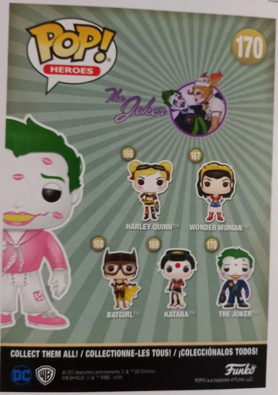 Funko Pop Heroes - Dc Comics Bombshells - The Joker - Edição Especial - #170 - Foto 4