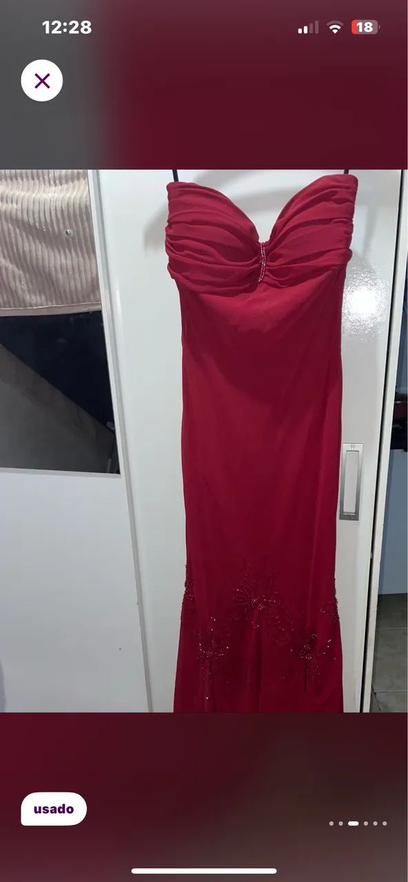 VESTIDO DE FESTA PP - Foto 4
