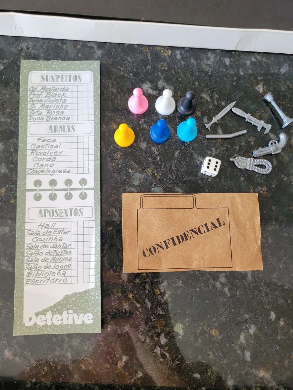 Jogo de Tabuleiro Detetive - Original anos 90 - Estrela - Foto 4