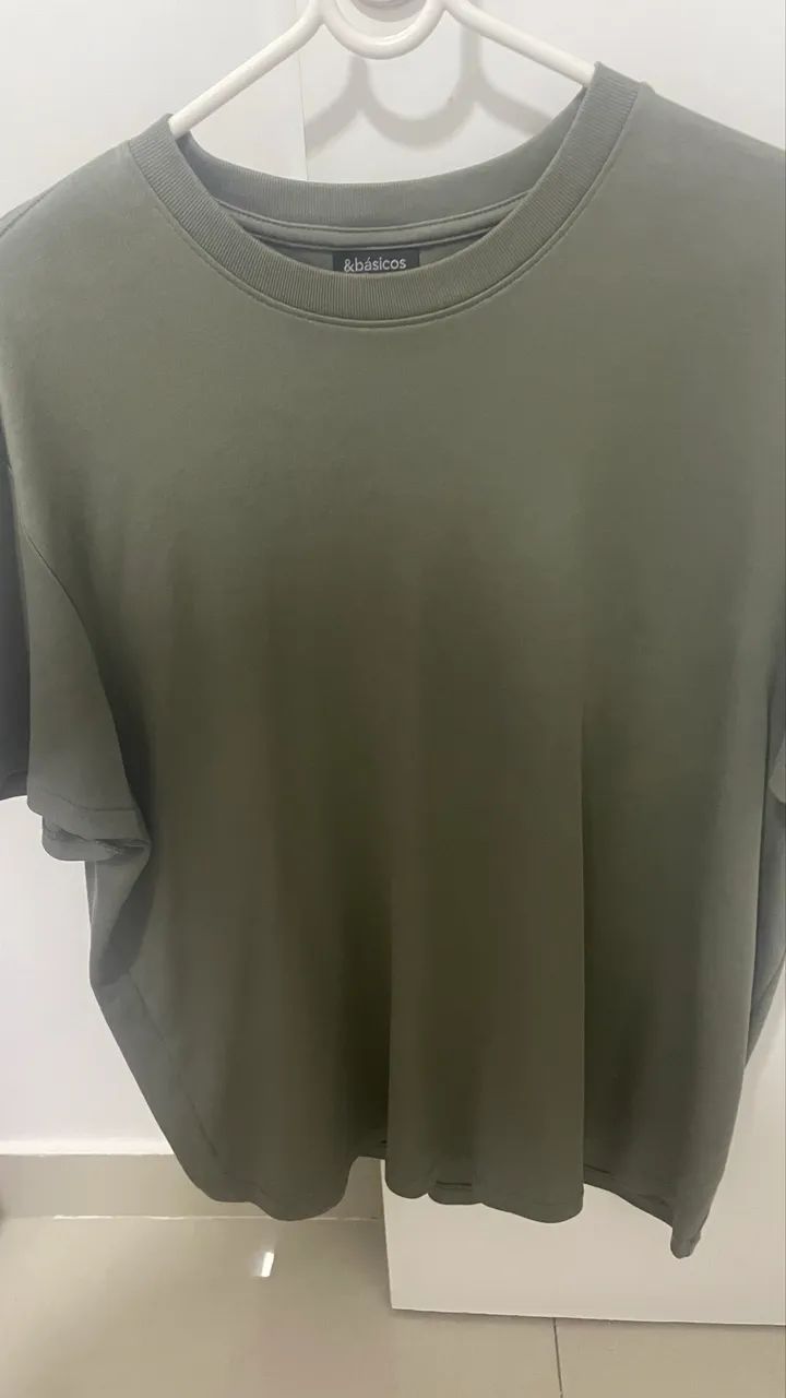 CAMISETA MASCULINO ALGODÃO PERUANO