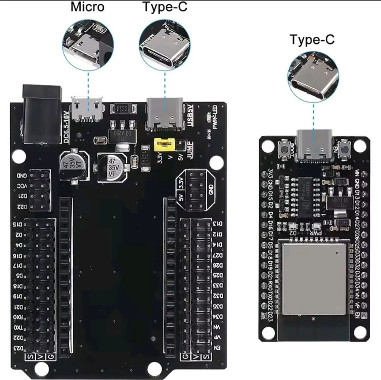 ESP32 com.placa de expansão - Foto 4