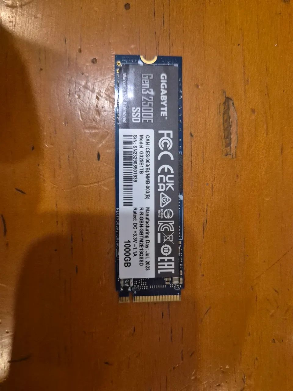 Ssd m2 1tb Gigabyte saude 96% - Foto 2