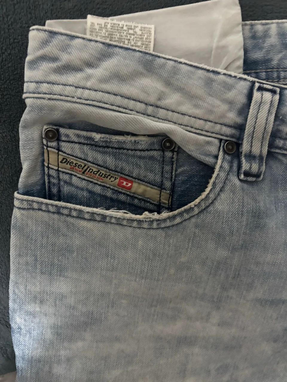 Calça Jeans Diesel Original - Modelagem Slim Reta (Tam 44/46) - Foto 3