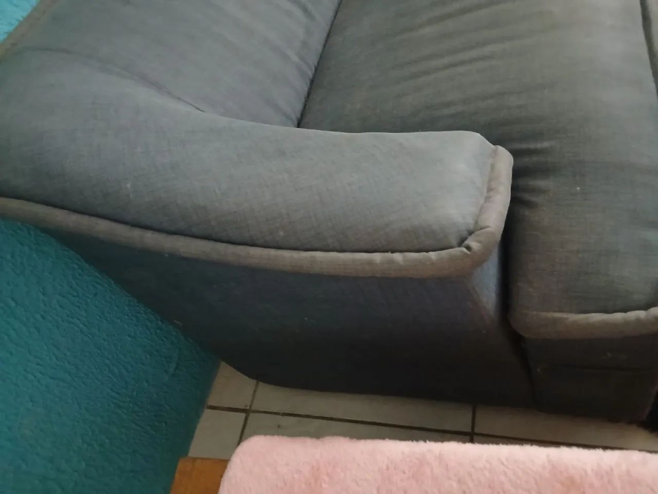 Sofá de 3 lugares Não retratil