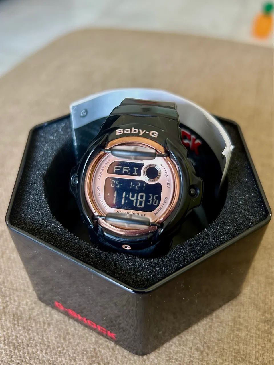 Relógio Casio Baby-G BG-169R Original Preto 200m Prova d?água
