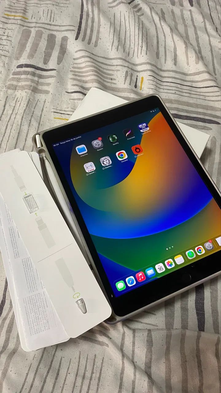 iPad 9ª geração + Apple Pencil 