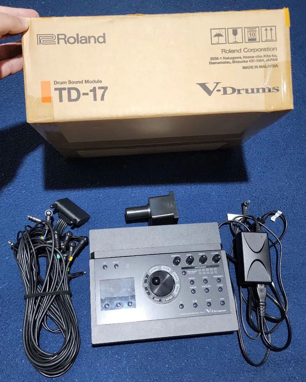 Módulo Roland TD-17 + pack de samples GRÁTIS