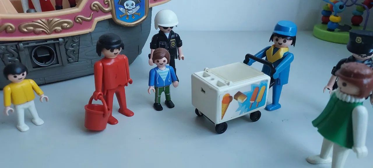 Playmobil pirata, sorveteiro - Foto 5