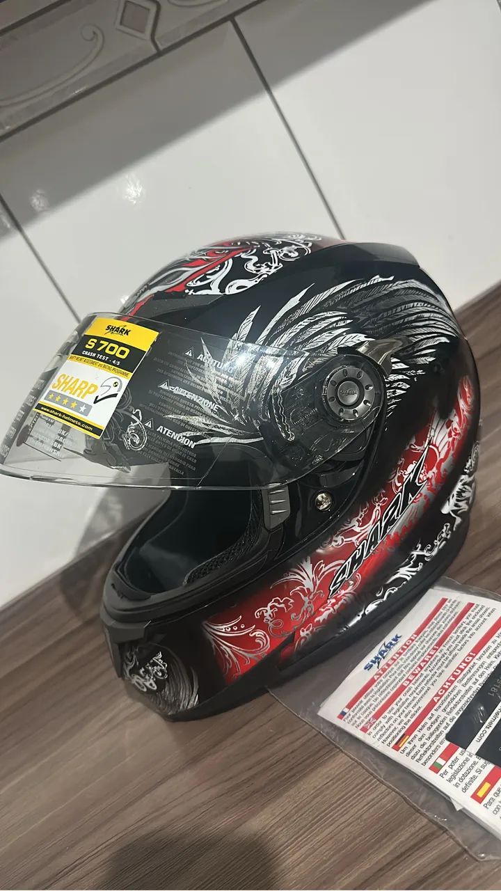 Capacete shark S700 - Foto 5