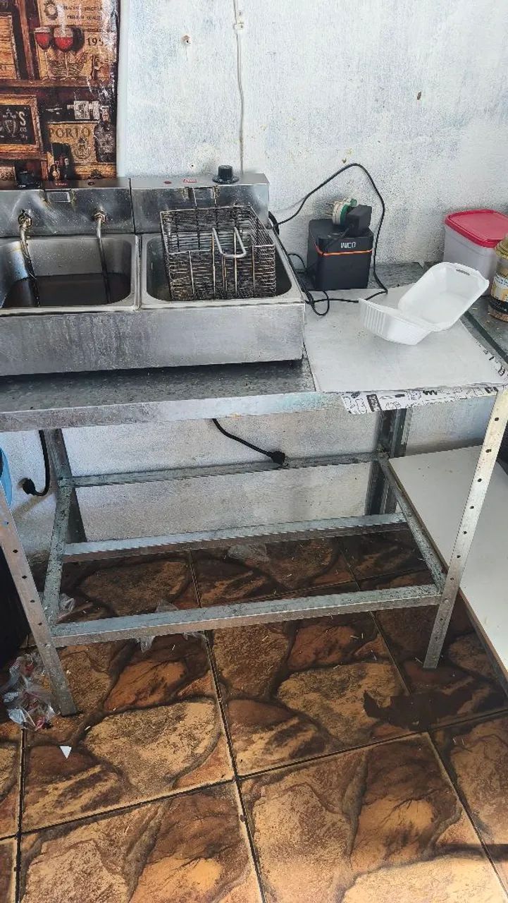 Mesa de aço galvanizado  - Foto 5